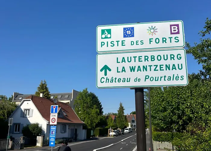 Gasthuis Havre De Paix Superbe 70m2 Au Calme, Proche Du Parlement Europeen Straatsburg