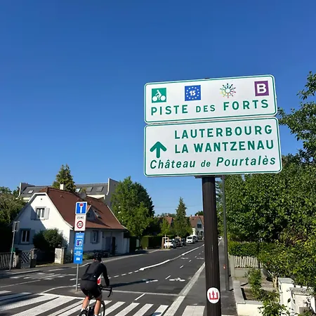 Pensjonat Havre De Paix Superbe 70m2 Au Calme, Proche Du Parlement Europeen Strasburg